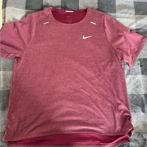 Nike Dri-FIT Maroon Running Shirt
